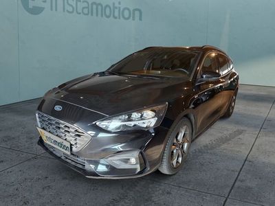 Schwarz Gebraucht 2020 Ford Focus ST-Line X Kombi | 18.640 € (Teuer)