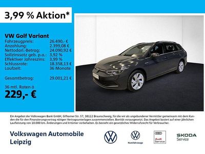 Gebraucht VW Golf VIII Style 190 PS (139 kW) 2023 Grau Kombi