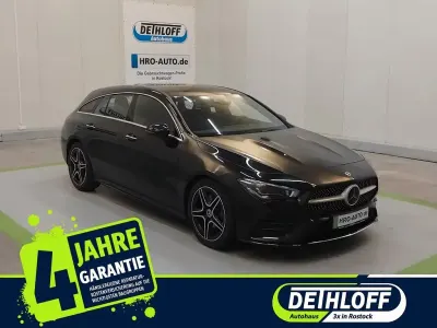 Gebraucht Mercedes CLA200 Shooting Brake AMG line 163 PS (119 kW) 2020 Schwarz Kombi