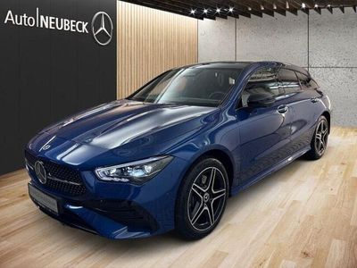 Gebraucht Mercedes CLA250e Shooting Brake AMG Line Premium Plus 2025 Blau Kombi