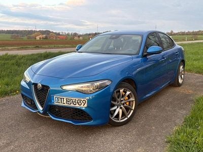 Usata Alfa Romeo Giulia Veloce 209 CV (153 kW) 2019 Blu Berlina