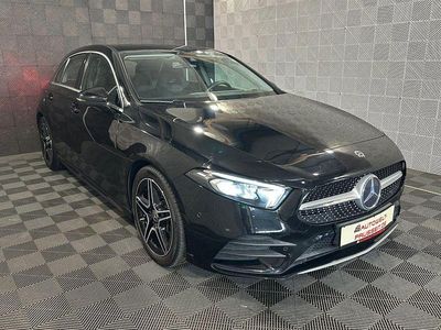 Schwarz Gebraucht 2018 Mercedes A250 AMG line Limousine | 26.940 € (Fairer Preis)