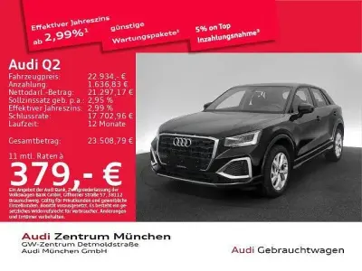 Gebraucht Audi Q2 Advanced Plus 150 PS (110 kW) 2023 Brillantschwarz SUV