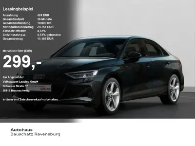 Gebraucht Audi A3 Comfort 150 PS (110 kW) 2025 Schwarz Limousine