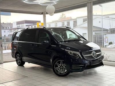 Usata Mercedes V300 Exclusive 237 CV (174 kW) 2021 Blu Monovolume