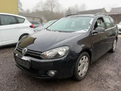 Gebraucht VW Golf VI Comfortline 122 PS (89 kW) 2009 Schwarz Kleinwagen