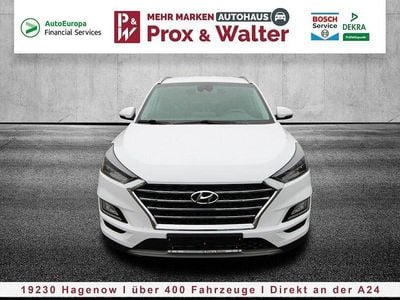 Gebraucht Hyundai Tucson 136 PS (100 kW) 2019 Polar white (weiß) SUV