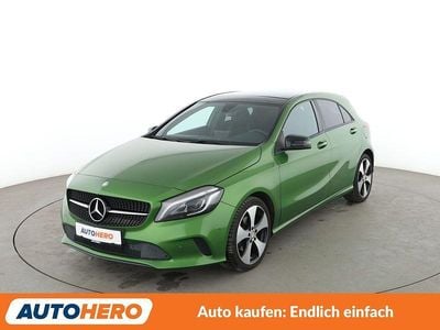 Grün Gebraucht 2016 Mercedes A200 Urban Limousine | 16.450 € (Fairer Preis)