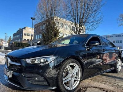 Nachtschwarz unilack Gebraucht 2021 Mercedes CLA220 AMG line Limousine | 18.440 € (Fairer Preis)