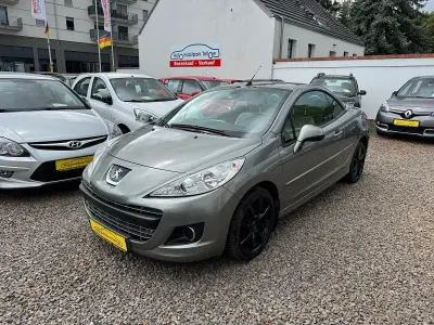 Gebraucht Peugeot 207 Allure 120 PS (88 kW) 2014 Lack grau ermitage/metallic Cabrio