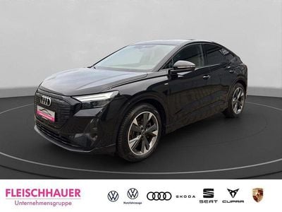 Schwarz Gebraucht 2022 Audi Q4 Sportback e-tron S-Line SUV | 29.900 € (Guter Preis)