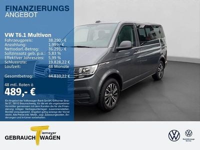 Gebraucht VW Multivan 150 PS (110 kW) 2020 Indiumgrau metallic Van