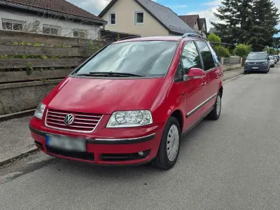 Gebraucht VW Sharan 2009 Rot Van / Kleinbus