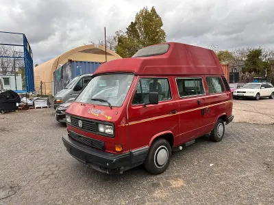 Gebraucht VW California California 69 PS (50 kW) 1989 Rot Van
