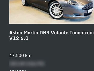 gebraucht Aston Martin DB9 Volante 5.9 -