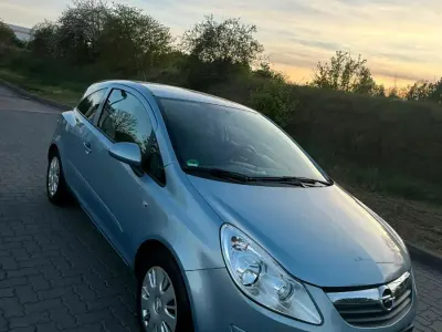 Gebraucht Opel Corsa 80 PS (58 kW) 2008 Blau Kleinwagen