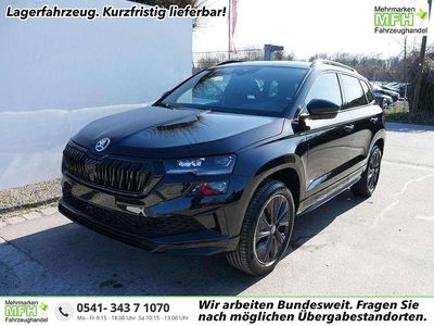 Neu Skoda Karoq SportLine 190 PS (139 kW) 2026 Blackmagic perleffekt SUV