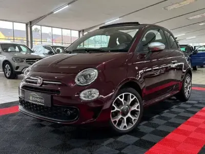 Brugt Fiat 500C Rockstar 96 HK (70 kW) 2021 Rød Cabriolet