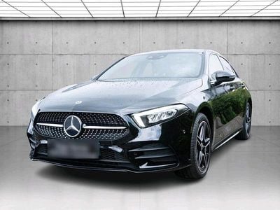 Używany Mercedes A250 AMG line 210 KM (154 kW) 2021 Czarny Sedan/Limuzyna