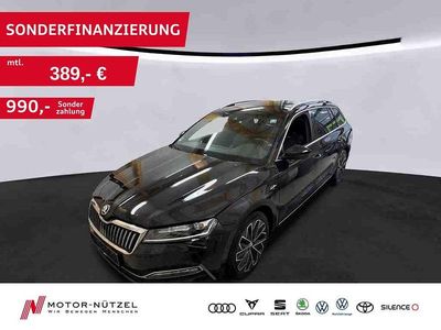 Gebraucht Skoda Superb LAURIN & KLEMENT 200 PS (147 kW) 2023 Schwarzmagic perleffekt Kombi