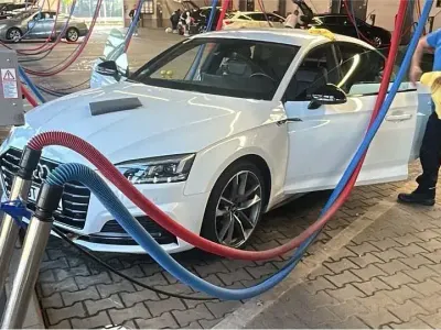 Gebraucht Audi A5 S-Line 190 PS (139 kW) 2017 Weiß Coupé