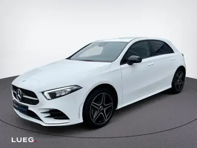 Używany Mercedes A250 Night 218 KM (160 kW) 2022 Biały Sedan/Limuzyna