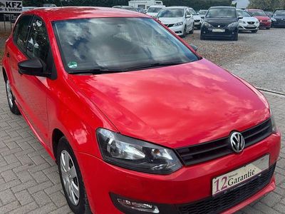 Gebraucht VW Polo Trendline 69 PS (50 kW) 2009 Rot Limousine