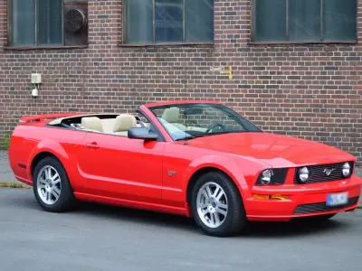 Gebraucht Ford Mustang GT 305 PS (224 kW) 2005 Rot Cabrio