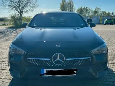 Gebraucht Mercedes CLA200 AMG line 163 PS (119 kW) 2021 Schwarz Coupé
