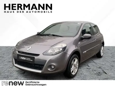 Gebraucht Renault Clio III 75 PS (55 kW) 2012 Stahlgrau metallic (grau) Kleinwagen