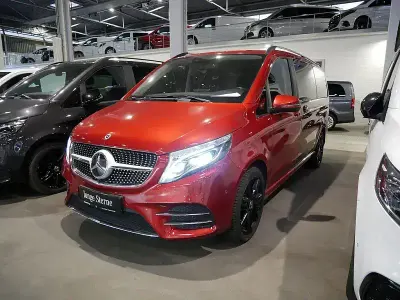 Gebraucht Mercedes V250 AMG 190 PS (139 kW) 2019 Rot Van / Kleinbus
