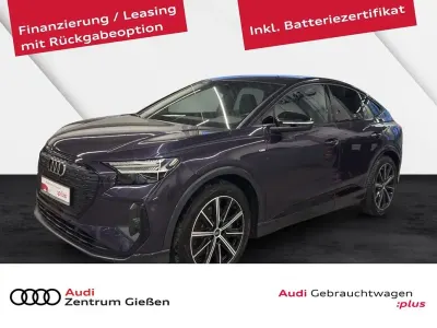 Gebraucht Audi Q4 Sportback e-tron S-Line 150 kW (204 PS) 2022 Auroraviolett metallic SUV