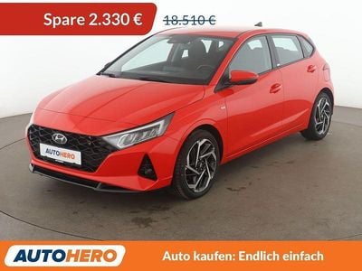Rot Gebraucht 2021 Hyundai i20 Intro Edition Kleinwagen | 16.180 € (Fairer Preis)