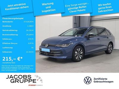 Gebraucht VW Golf VIII Goal 150 PS (110 kW) 2025 Blau Kombi