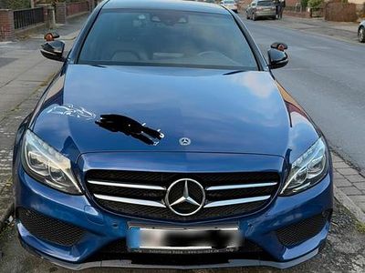 Blau Gebraucht 2017 Mercedes C220 Limousine | 13.900 € (Fairer Preis)