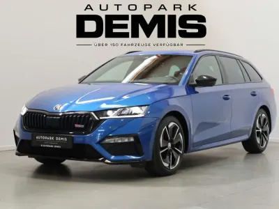 Gebraucht Skoda Octavia RS 200 PS (147 kW) 2022 Modra race/race blue Kombi