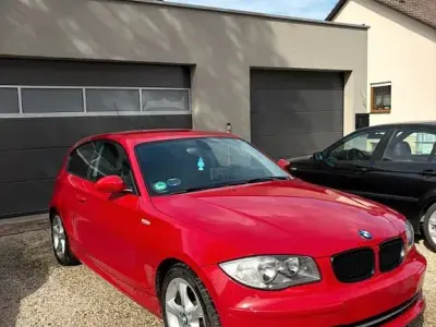 Brugt BMW 116 Performance 122 HK (89 kW) 2008 Rød Hatchback