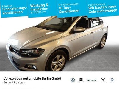 Gebraucht VW Polo Comfortline 95 PS (69 kW) 2020 Reflexsilber metallic Kleinwagen