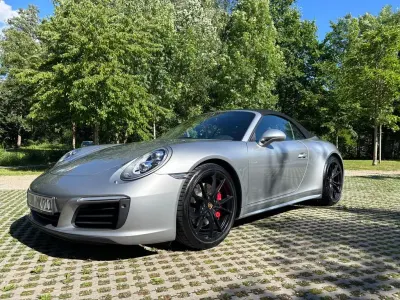 Gebraucht Porsche 991 420 PS (308 kW) 2018 Silber Cabrio