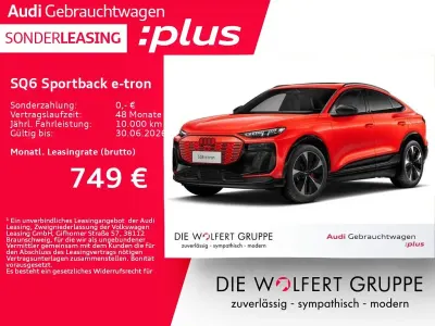 Gebraucht Audi SQ6 Sportback e-tron Ambiente 359 kW (489 PS) 2025 Soneirarot metallic SUV