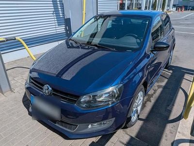 Second-hand VW Polo 70 CP (51 kW) 2012 Albastru Hatchback