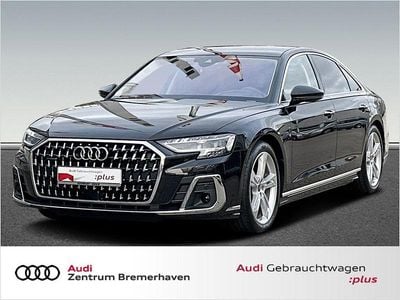 Mythosschwarz metallic Gebraucht 2022 Audi A8 Ambiente Limousine | 47.440 € (Superpreis)