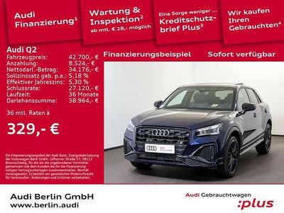Gebraucht Audi Q2 S-Line 150 PS (110 kW) 2024 Blau SUV