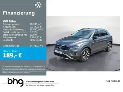 Gebraucht VW T-Roc Life 116 PS (85 kW) 2025 Grau SUV