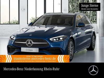 Blau Gebraucht 2025 Mercedes C300e AMG Limousine | 46.490 € (Fairer Preis)