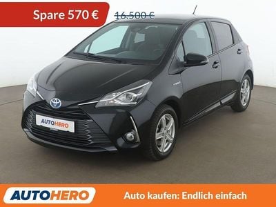 Gebraucht Toyota Yaris Hybrid Team 101 PS (74 kW) 2021 Schwarz Kleinwagen