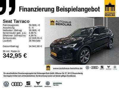 Gebraucht Seat Tarraco Beats 190 PS (139 kW) 2021 Schwarz SUV