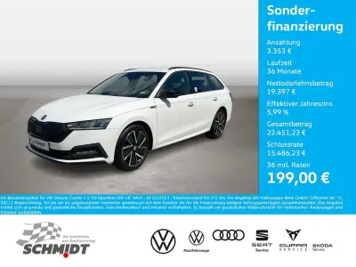 Gebraucht Skoda Octavia SportLine 150 PS (110 kW) 2023 Weiß Kombi