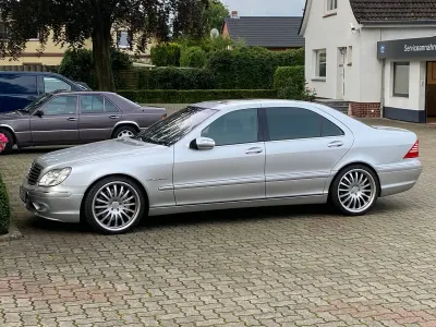 Gebraucht Mercedes S55 AMG AMG 560 PS (411 kW) 2003 Silber Limousine