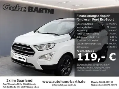 Brugt Ford Ecosport Titanium 125 HK (91 kW) 2019 Hvid SUV